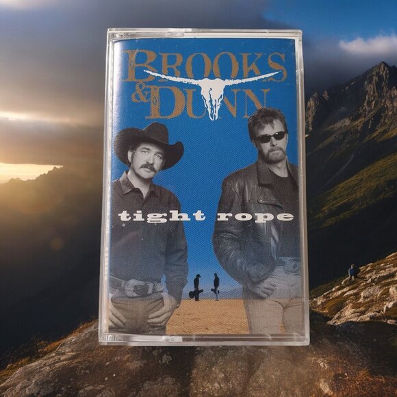 Brooks and Dunn Tight Rope Cassette Tape 1999 Country Music Album Vintage - Picture 1 of 4